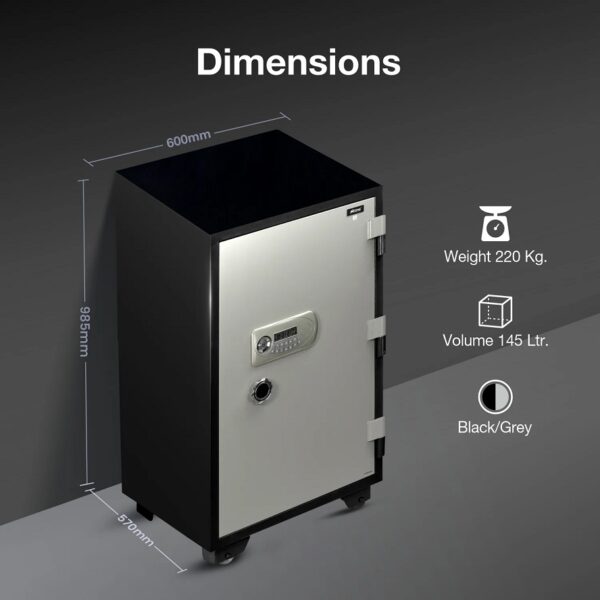 Ozone Fire Warrior - 99 N, Fire-Resistant Notify Safe -145 Litres