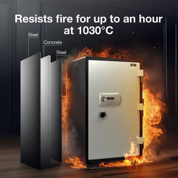 Ozone Fire Warrior - 99 N, Fire-Resistant Notify Safe -145 Litres