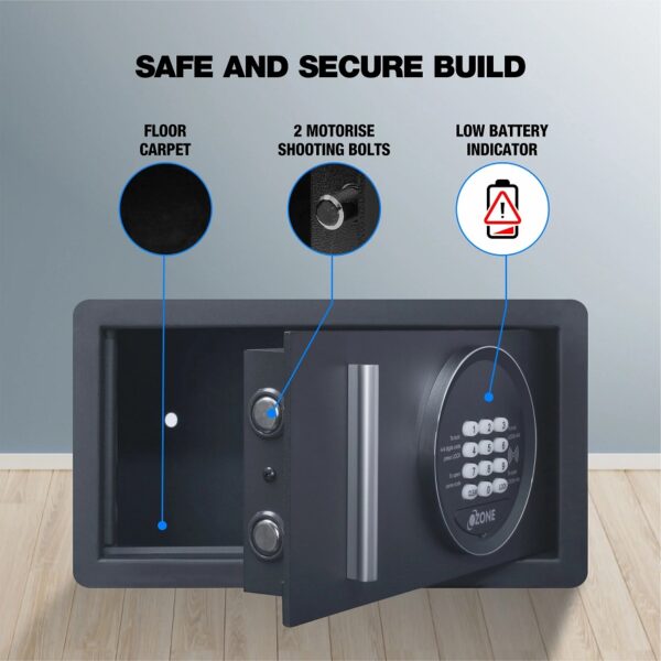 Ozone Jade 01, Cabinet Safe - 9.8 Litres