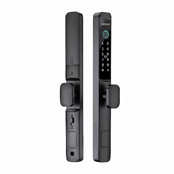 Ozone Narrow Style Wi-Fi Smart Door Lock with 4-way access, Door Thickness: 35-80 mm (For Swing & Sliding Doors)