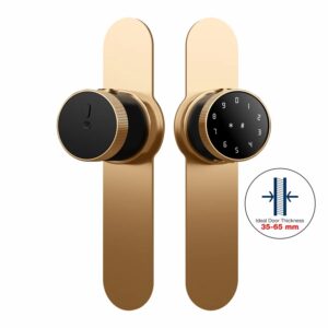 Ozone Oracle Bluetooth Smart Door Lock with Lock Body with 4-way access, Door Thickness: 35-65 mm For Internal Wooden Doors