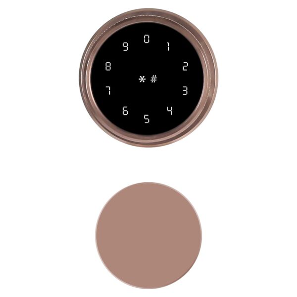 Ozone Oracle Bluetooth Smart Door Lock with Rose Plate with 4-way access, Door Thickness: 35-65 mm