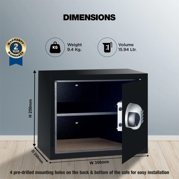 Ozone Safilo Digital-11, Digital Safe - 15.94 Litres