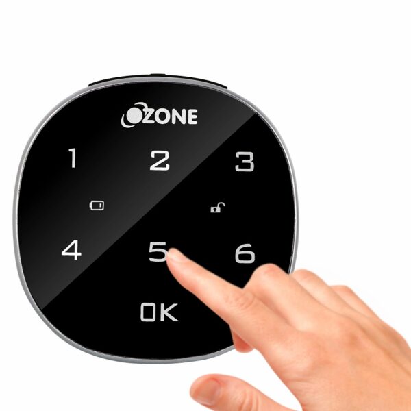 Ozone Smart Furniture Lock with Password Access, For Single/Multiple Metal/Wooden Drawers, Cabinets and Wardrobes