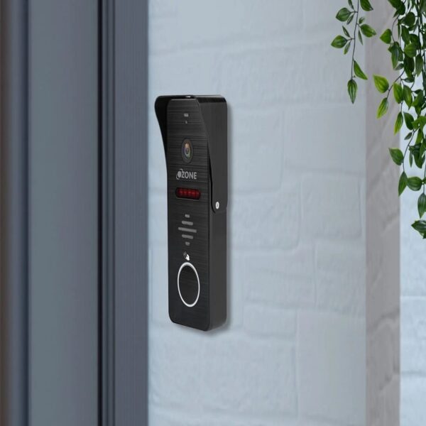 Ozone Video Door Phone Combo, High-resolution Display with 2.8mm Lens and Motion Detection with 2-Way Communication-Outdoor