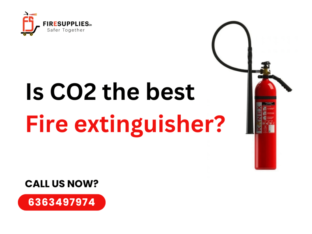 CO2 the best fire extinguisher