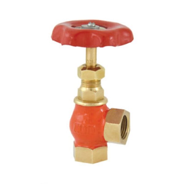 Zoloto Bronze Angle Globe Valve No.4 (Screwed) 15-50mm