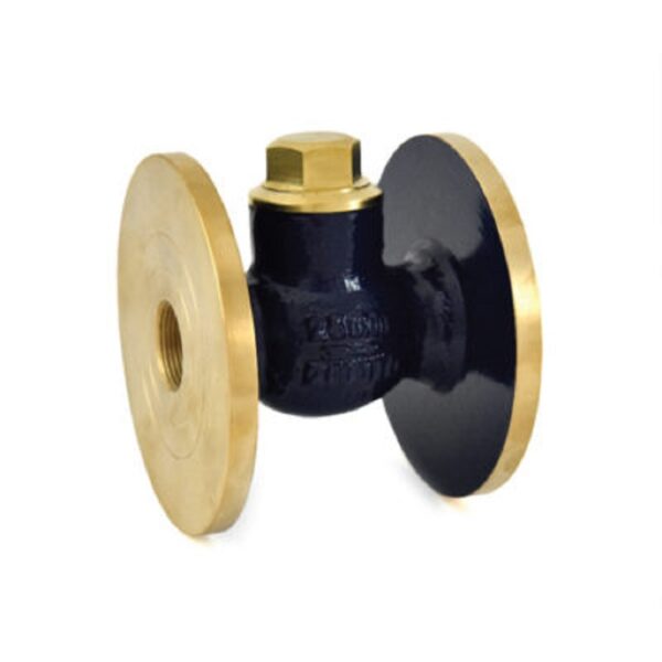 Zoloto Bronze Horizontal Check Valve (Flanged) Flanged Ends to IS:778, 15-100mm