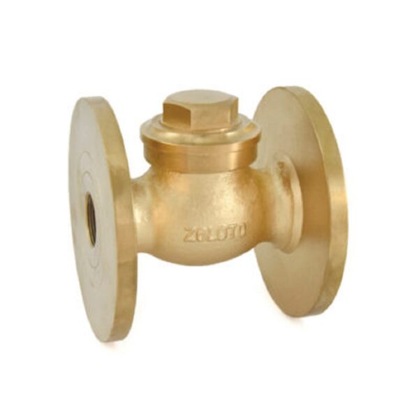 Zoloto Bronze Horizontal Check Valve No.9 (Flanged) Flanged Ends to BS10 Table F 15-100mm