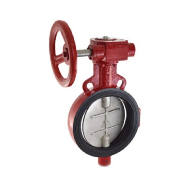 Zoloto Butterfly Valve (Wafer Type), PN 2.5 with S.S 304 Disc - Gear Operated, 200-300mm