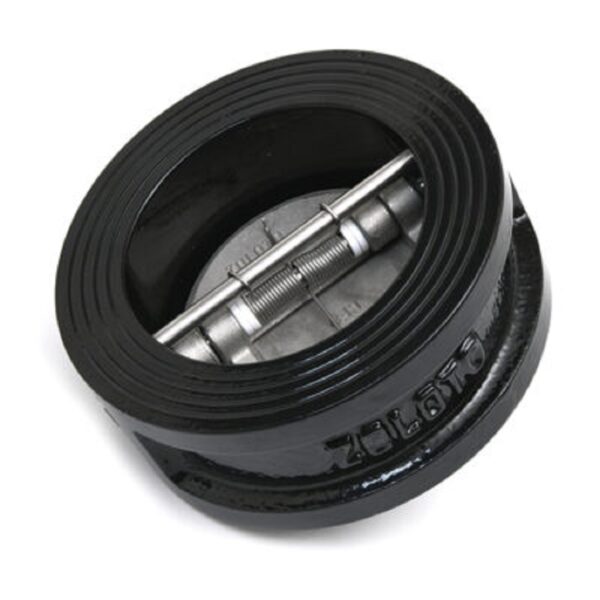 Zoloto Cast Iron Dual Plate (Wafer Type) Check Valve, PN-16 with SS-304 Disc, 40-350mm