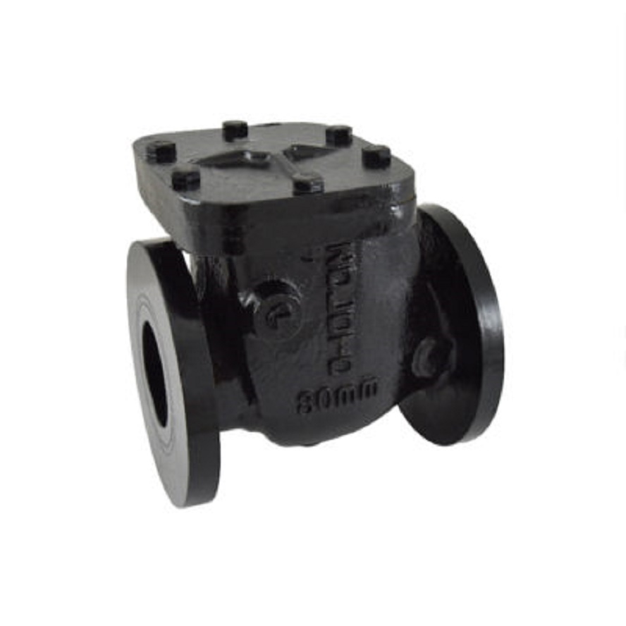 Zoloto Cast Iron Non-Return Valve PN-1.6 (Flanged), Swing Type, 50-300mm