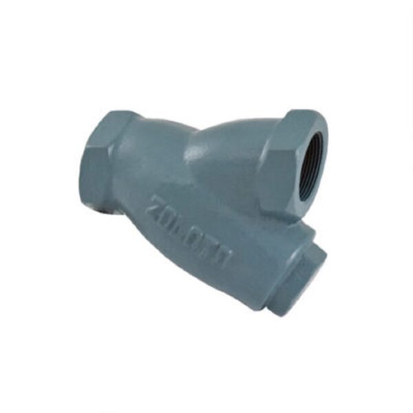 Zoloto Cast Iron Y-Type Strainer (Screwed) SS-304 Perforated Sheet Screen Ø1mm, 15-50mm