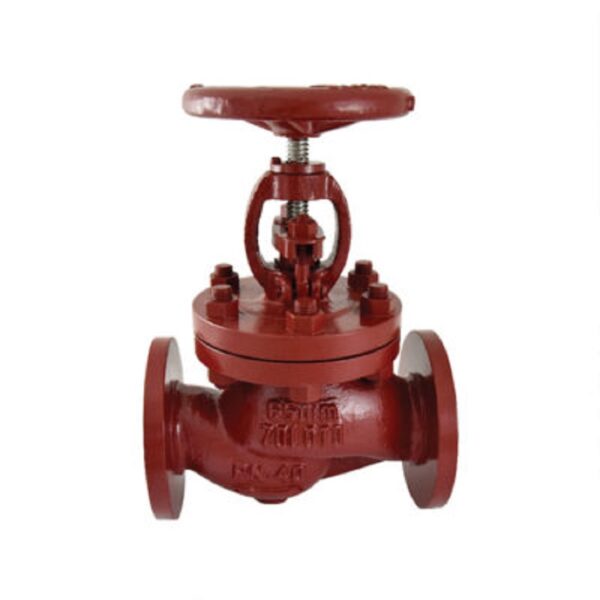 Zoloto Cast Steel Globe Steam Stop Valve (Flanged) Flanged Ends to DIN 2545 PN-40, 15-200mm
