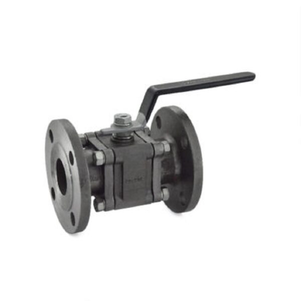 Zoloto Cast Steel Three Piece Design Ball Valve, Class-150 (Flanged) 15-100mm