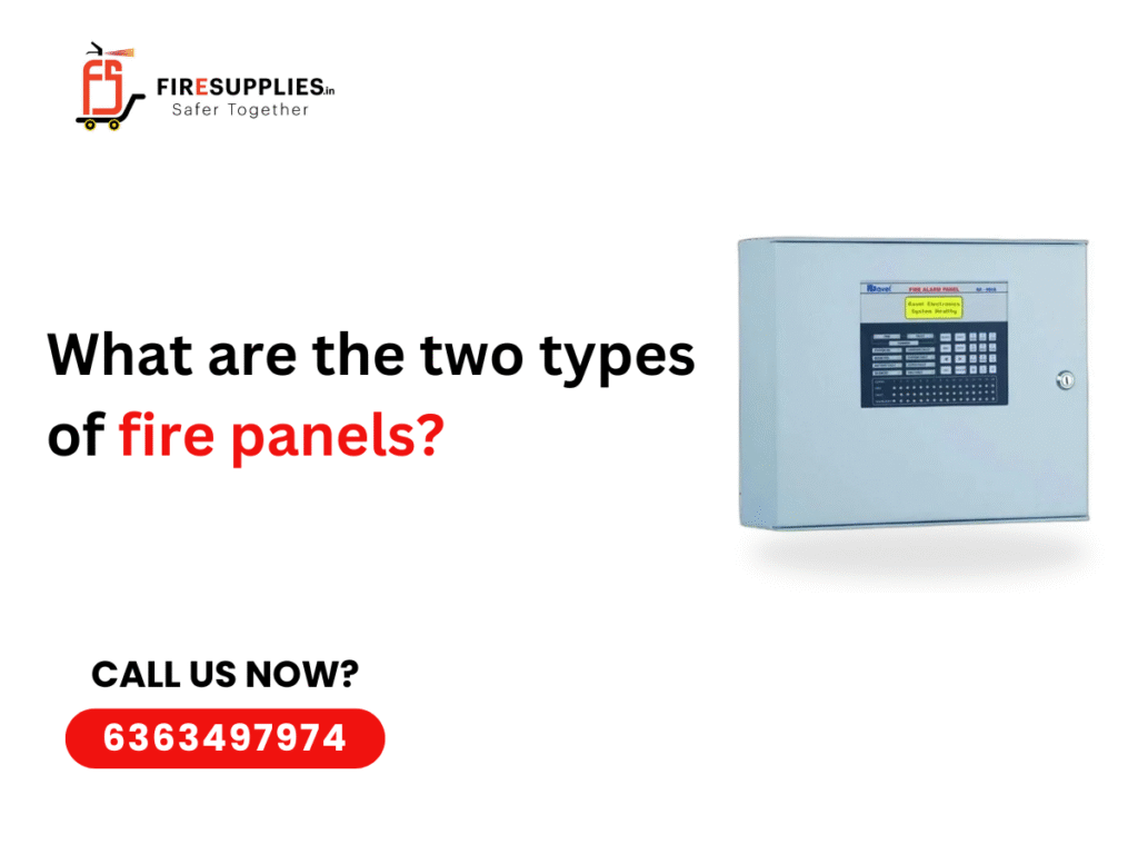 types of fire panels