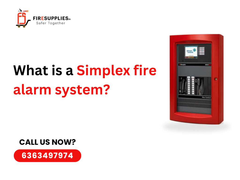 Simplex fire alarm system