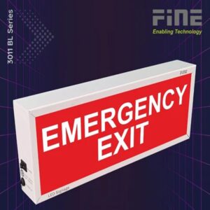 Finetech Systems Industrial Exit Back Lite 3011 With Battery Backup, Model No : LLS3011AD-EE