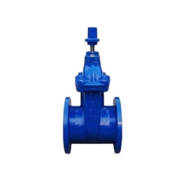Kartar D.I Sluice Valve Falnged Ends, Stem of SS(AISI 410), G.M Working Parts IS:14846 With Cap/ Hand Wheel Operated, Rising Spindle with PN-1.6, (With Blue Epoxy Paint) 50-600mm