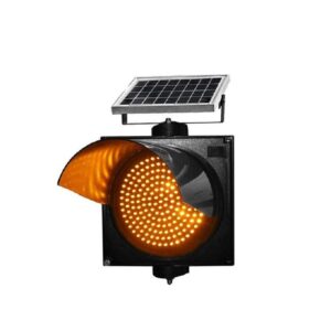 Naiya Engineers Solar LED Traffic Blinker - 24 Hrs. Working