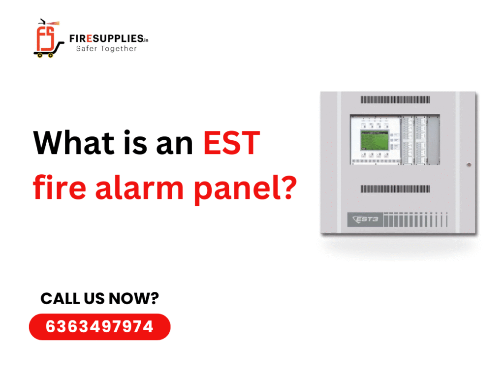EST fire alarm panel