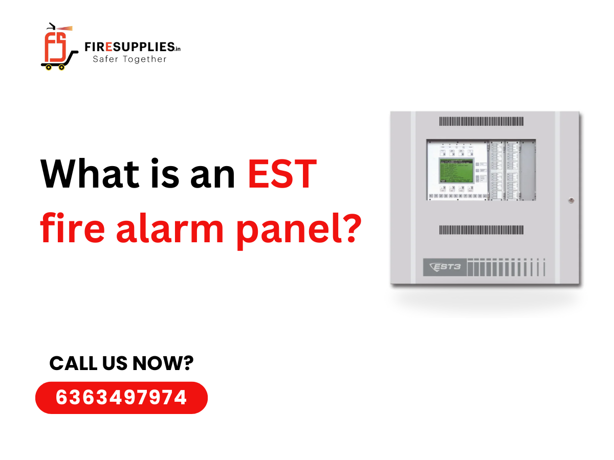 EST fire alarm panel
