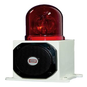 Kheraj Audio Visual Alarm with Revolving AC and DC - R-AVA