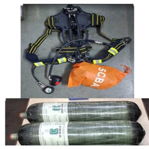 EKC - Self-Contained Breathing Apparatus With Carbon Composite Cylinder - 45 minutes Durations