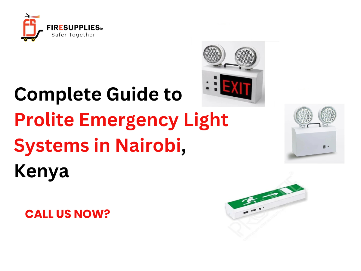 Prolite Emergency Light Systems in Nairobi Kenya for reliable power backup lighting in offices, hospitals, factories, and commercial buildings.