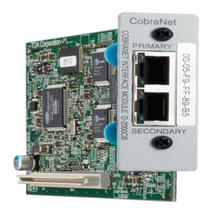 TOA D-2000CB CobraNet Interface Module for PA Network Control & System Integration