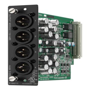 TOA D-2000DA1 Line Output Module for PA Network Control & System Integration