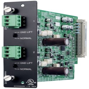 TOA D-921E Mic/ Line Input Module – 24 Bits Monaural Type for Public Address & Paging Systems