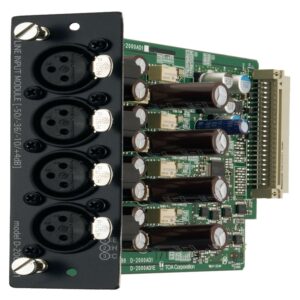 TOA D-2000AD1 Mic/ Line Input Module – Monaural Type for Public Address & Paging Systems