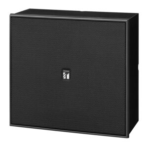TOA Wall Mount Speaker Black with Attenuator, BS-678BT