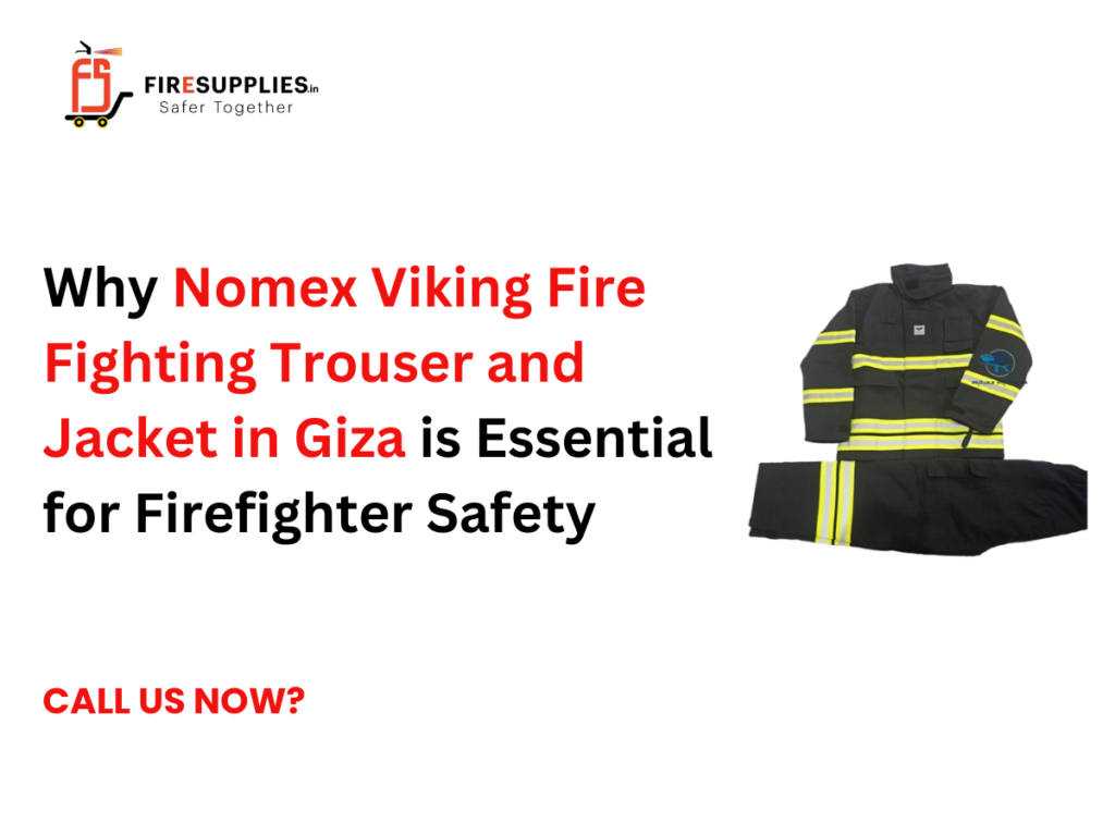 Nomex Viking fire fighting trouser and jacket used for firefighter safety and heat protection in Giza
