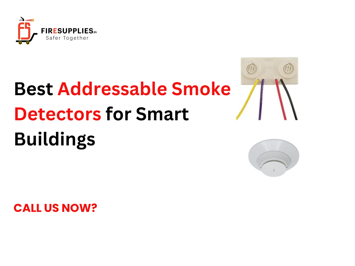 Best addressable smoke detectors for smart buildings with intelligent fire detection and addressable fire alarm system integration