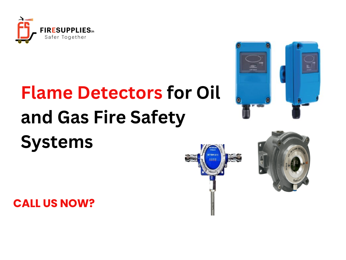 Flame detectors for oil and gas fire safety systems including UV, IR, UV/IR, and flameproof detectors used in refineries, offshore platforms, and hazardous industrial areas.