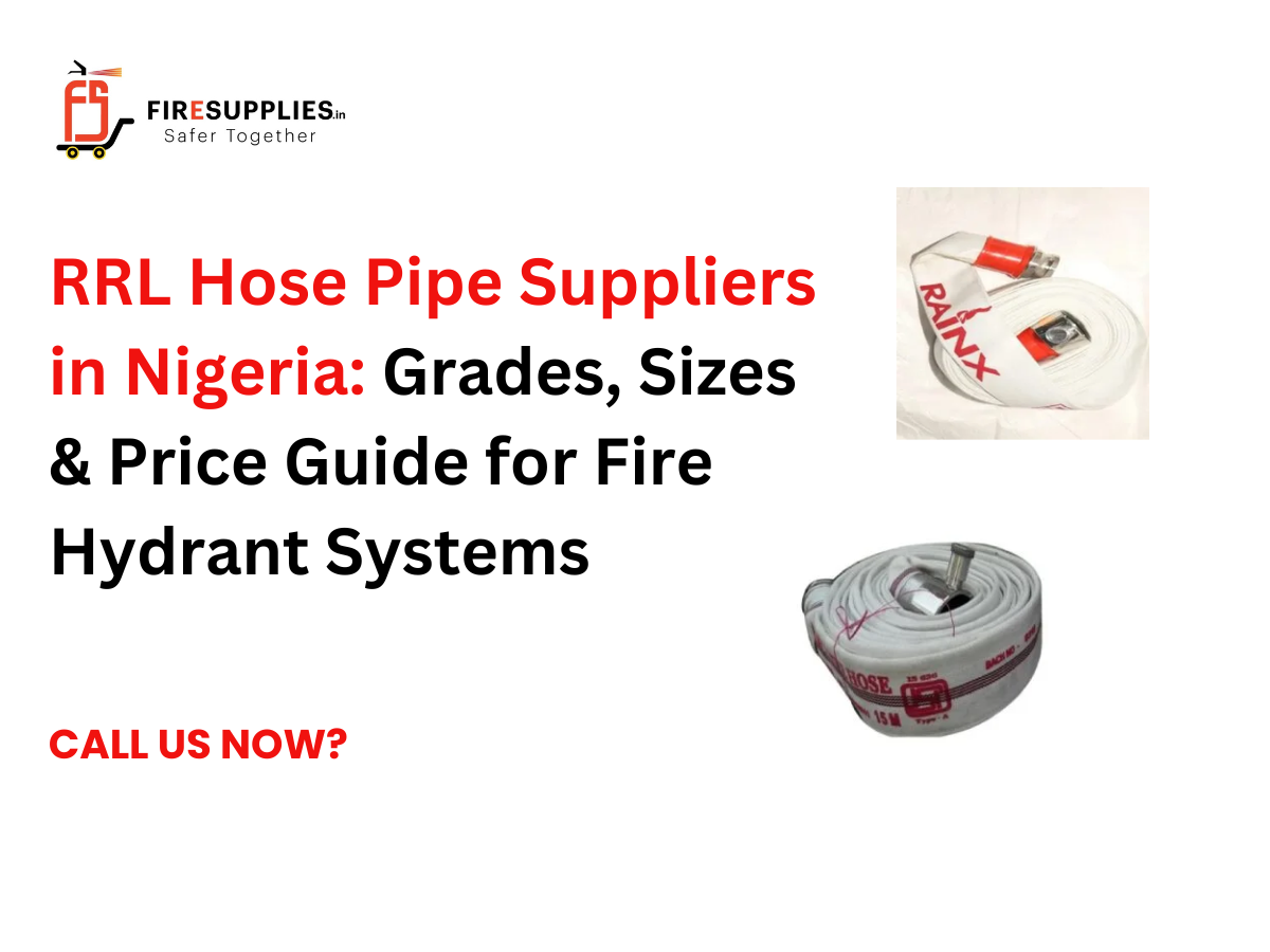 RRL Hose Pipe Suppliers in Nigeria offering high-quality fire hydrant hose pipes in various grades and sizes for industrial and commercial fire protection systems