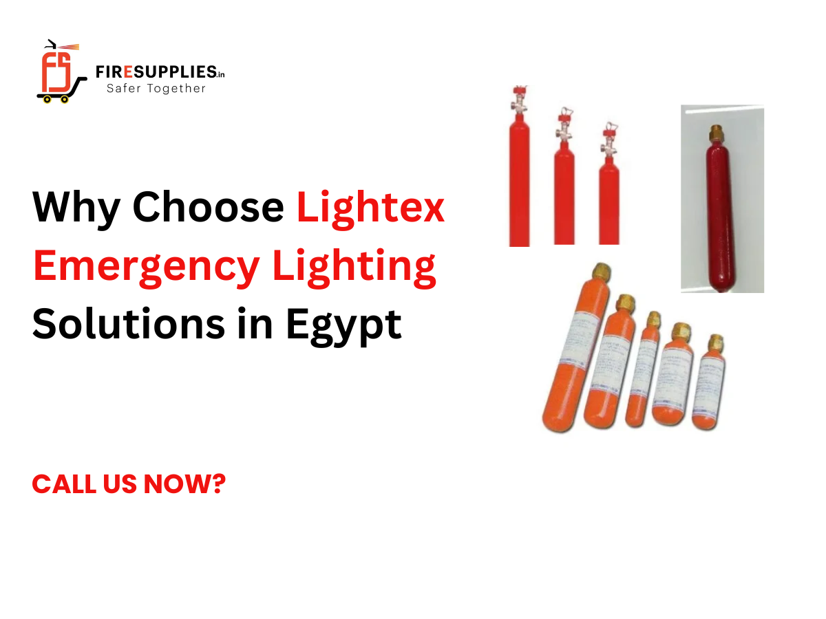 Lightex emergency lighting solutions for commercial, industrial, and public buildings in Egypt