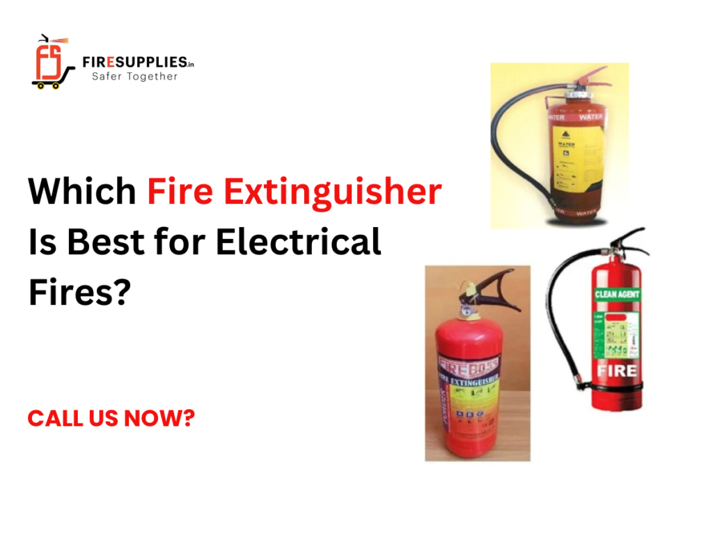 CO2 fire extinguisher for electrical fires in offices, server rooms, and electrical panels